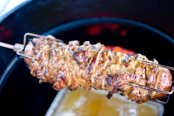 Gyros vom Drehspieß - Weber Grill Junkie